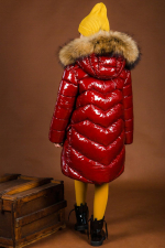 Пальто для девочки GnK ЗС-880 превью фото